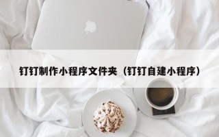 芜湖钉钉制作小程序文件夹（钉钉自建小程序）