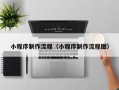 芜湖小程序制作流程（小程序制作流程图）